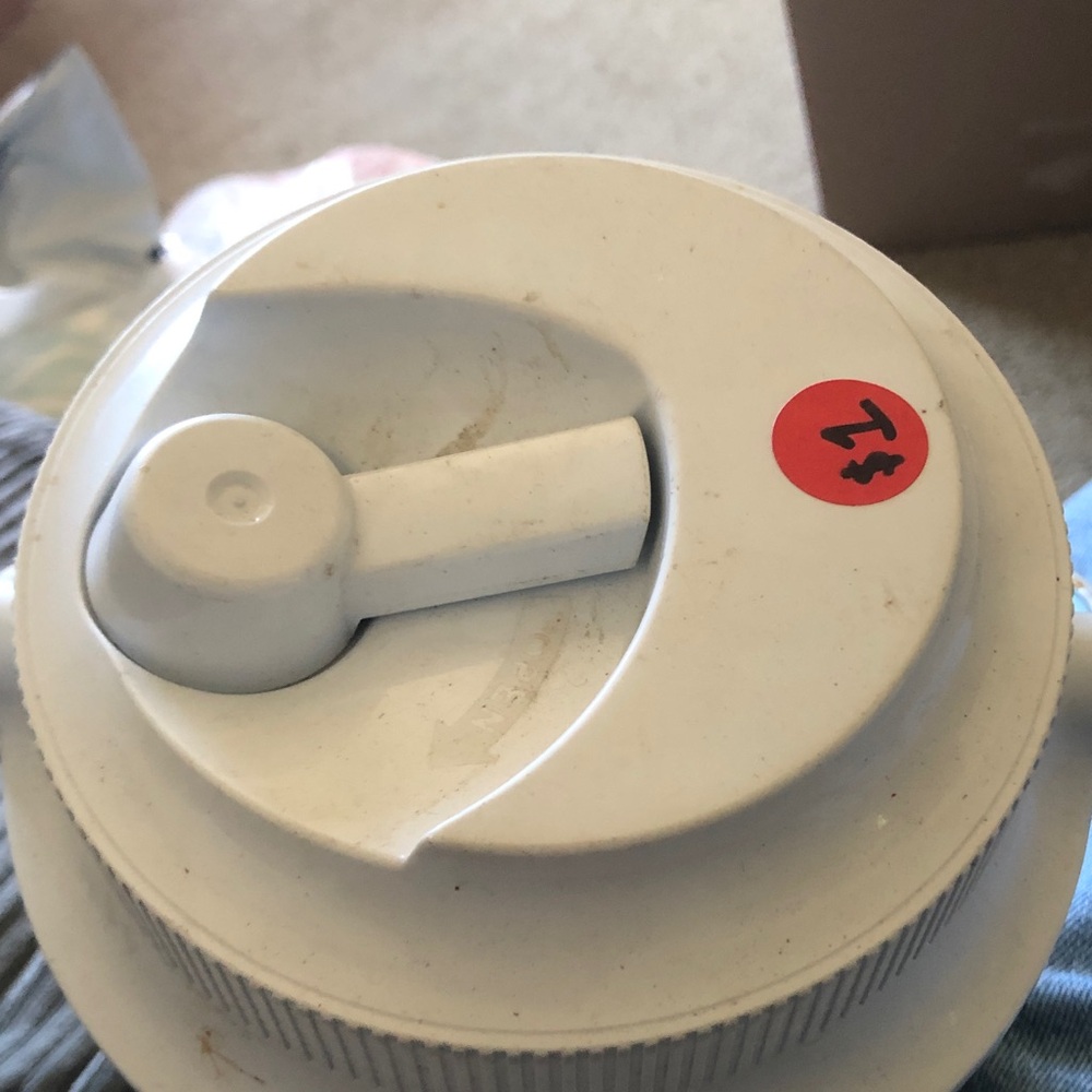White Party Drink Dispenser Lid - Replacement Spout